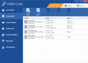 Folder Lock Verschlüsselung